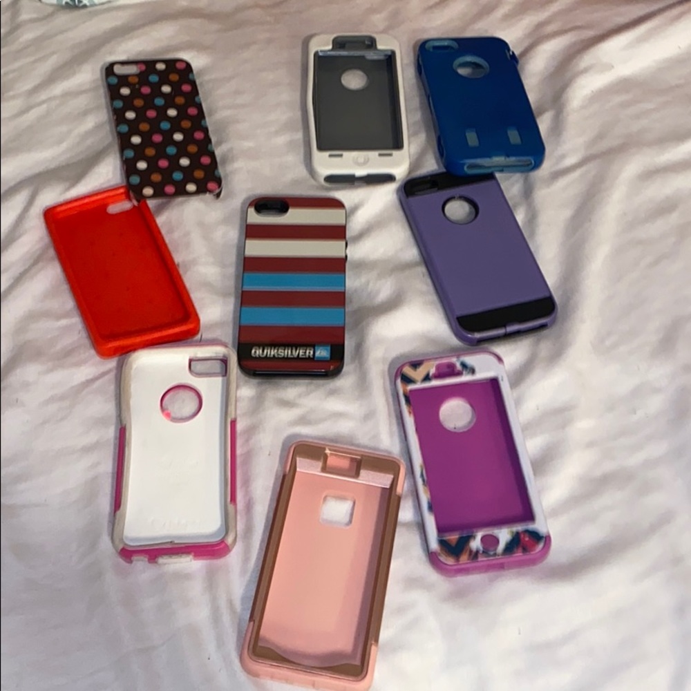 My old iPhone 5/5S cases